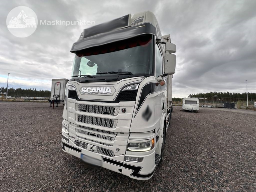 Scania R 580 - Camión portacontenedore/ Intercambiable: foto 4 Scania R 580 - Camión portacontenedore/ Intercambiable: foto 4