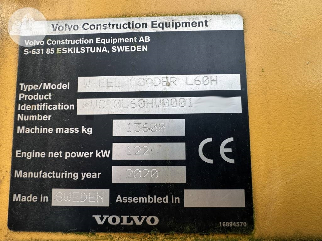 Cargadora de ruedas Volvo L 60 H: foto 9