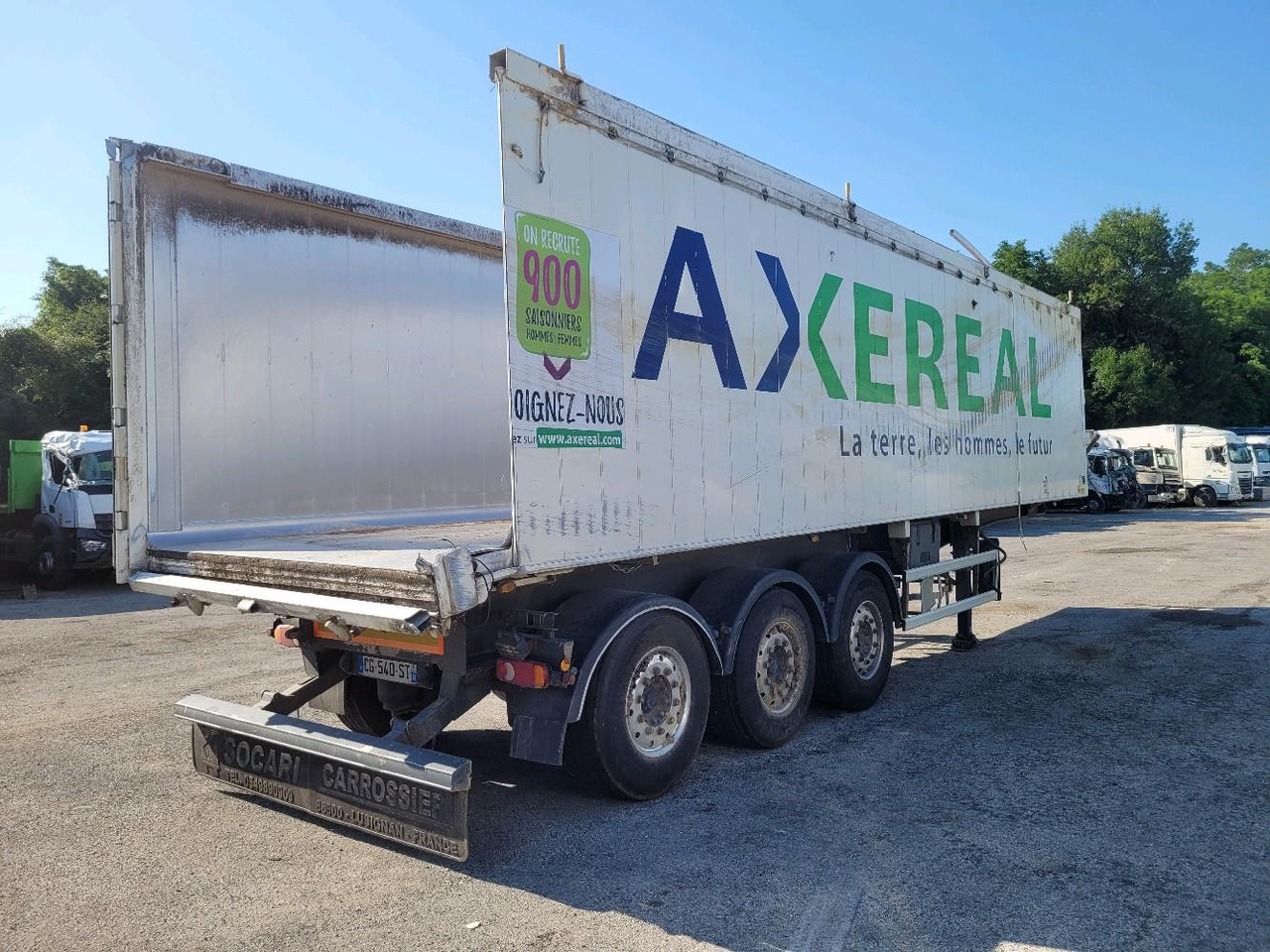 SAMRO ST3310 3 ESSIEUX - Semirremolque volquete: foto 4 SAMRO ST3310 3 ESSIEUX - Semirremolque volquete: foto 4