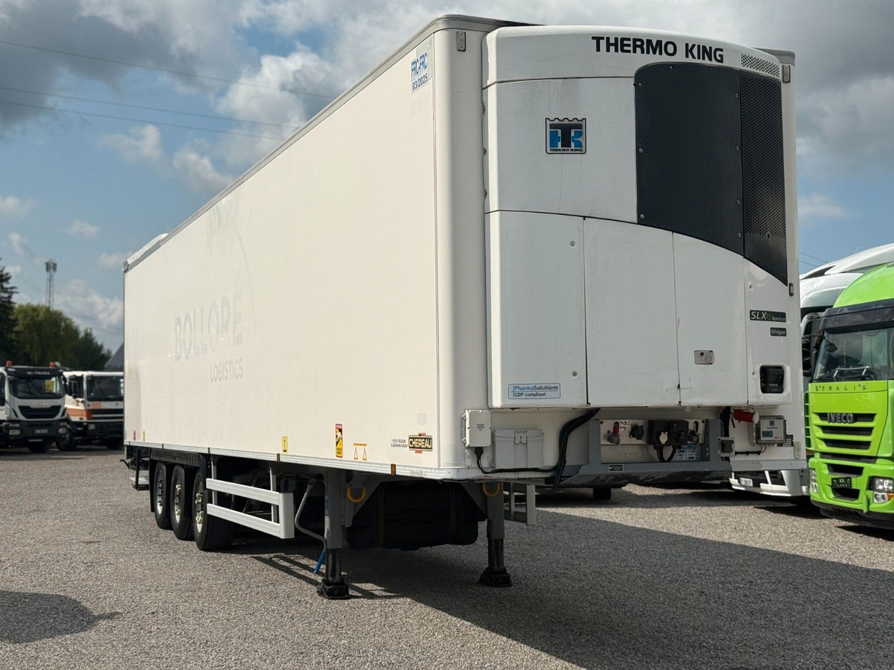 Chereau THERMO KING SLXe DIESEL/ELECTRIC SAF - Semirremolque frigorífico: foto 1 Chereau THERMO KING SLXe DIESEL/ELECTRIC SAF - Semirremolque frigorífico: foto 1