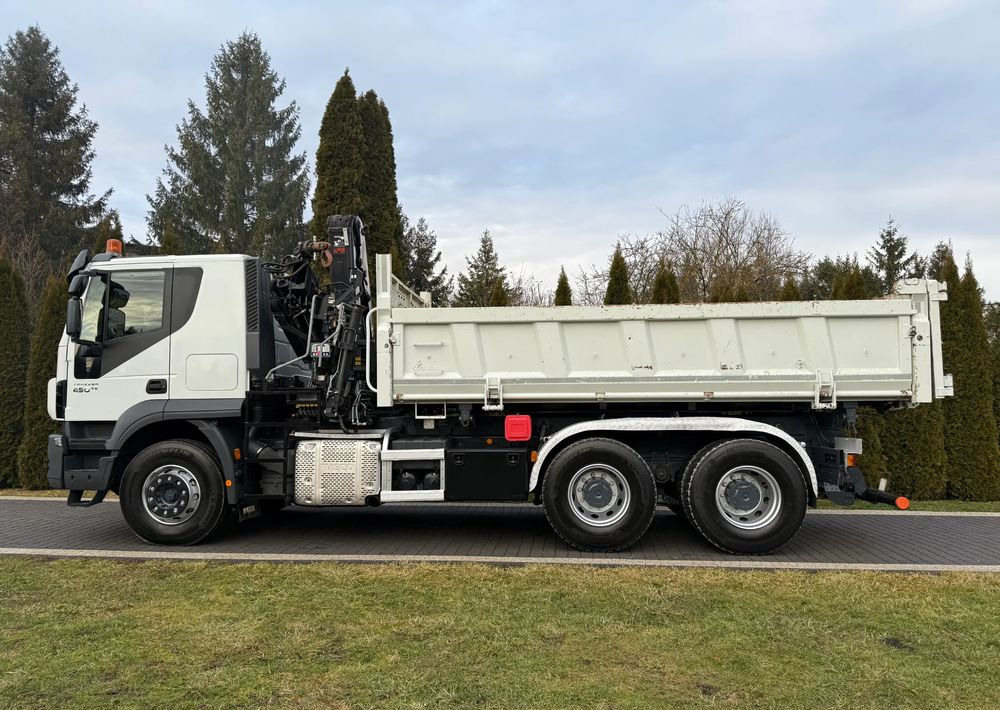 Iveco TRAKKER 450 6X4 PODWÓJNA HYDRO-BURTA HIAB 104 - Camión volquete: foto 5 Iveco TRAKKER 450 6X4 PODWÓJNA HYDRO-BURTA HIAB 104 - Camión volquete: foto 5
