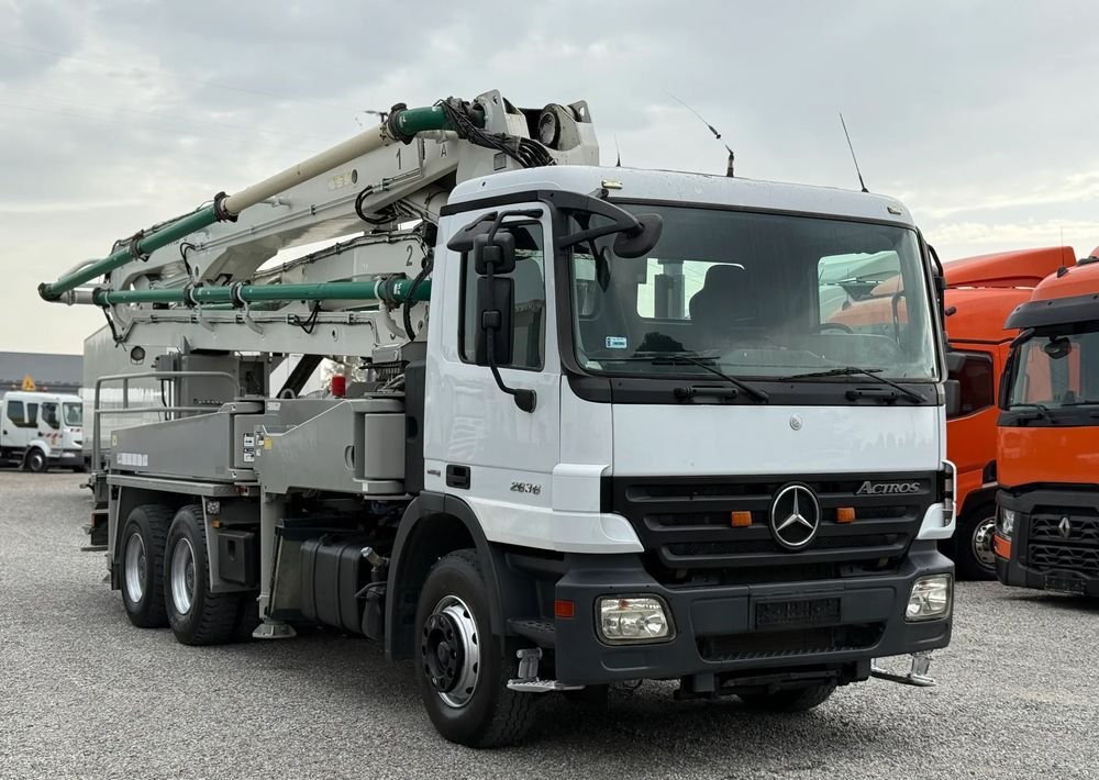 Mercedes-Benz ACTROS 2636 6X4 36 M WAITZINGER - Camión bomba de hormigón: foto 3 Mercedes-Benz ACTROS 2636 6X4 36 M WAITZINGER - Camión bomba de hormigón: foto 3