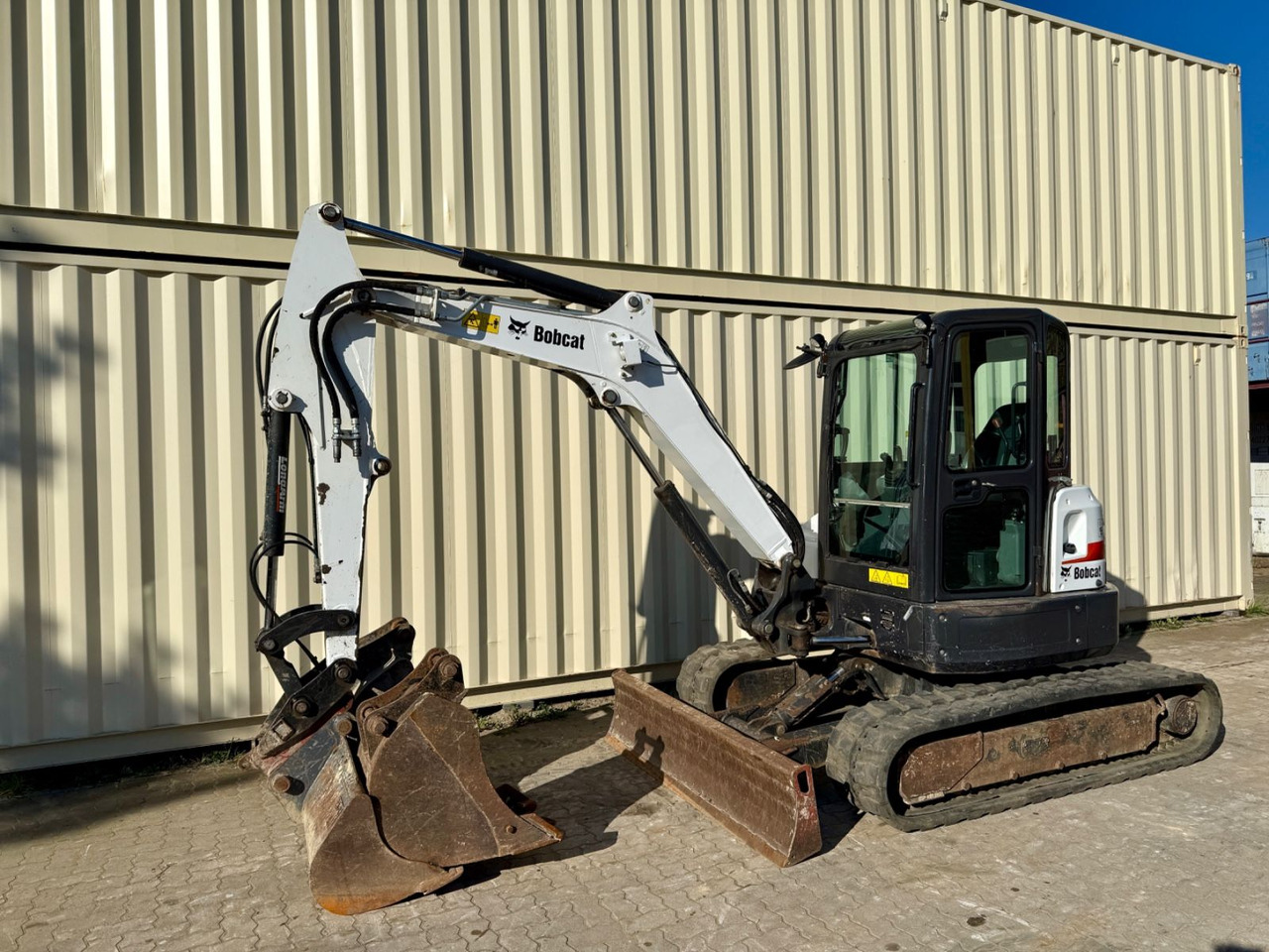 Bobcat E45 / 2020 BJ / 2.082 H / 3 x Löffel - Miniexcavadora: foto 1 Bobcat E45 / 2020 BJ / 2.082 H / 3 x Löffel - Miniexcavadora: foto 1