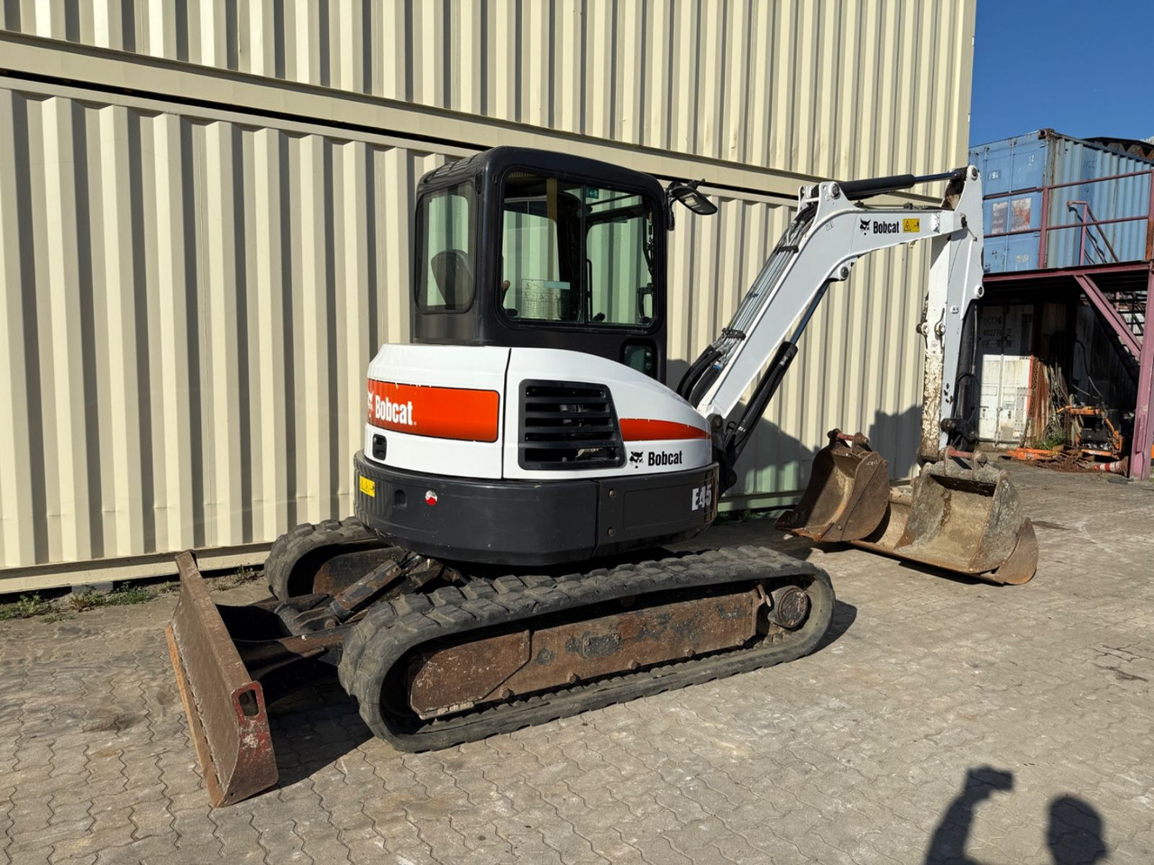 Bobcat E45 / 2020 BJ / 2.082 H / 3 x Löffel - Miniexcavadora: foto 4 Bobcat E45 / 2020 BJ / 2.082 H / 3 x Löffel - Miniexcavadora: foto 4