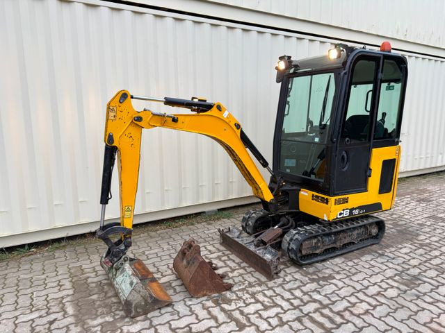 JCB 16C-1 /2019 BJ/1.171 H/verbr. Laufwerk/2xLöffel - Miniexcavadora: foto 2 JCB 16C-1 /2019 BJ/1.171 H/verbr. Laufwerk/2xLöffel - Miniexcavadora: foto 2