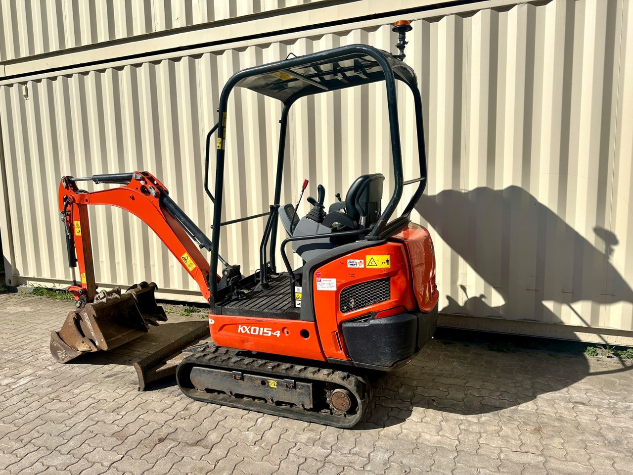 Kubota KX015-4 / 1.077 H / 4 x Löffel - Miniexcavadora: foto 3 Kubota KX015-4 / 1.077 H / 4 x Löffel - Miniexcavadora: foto 3