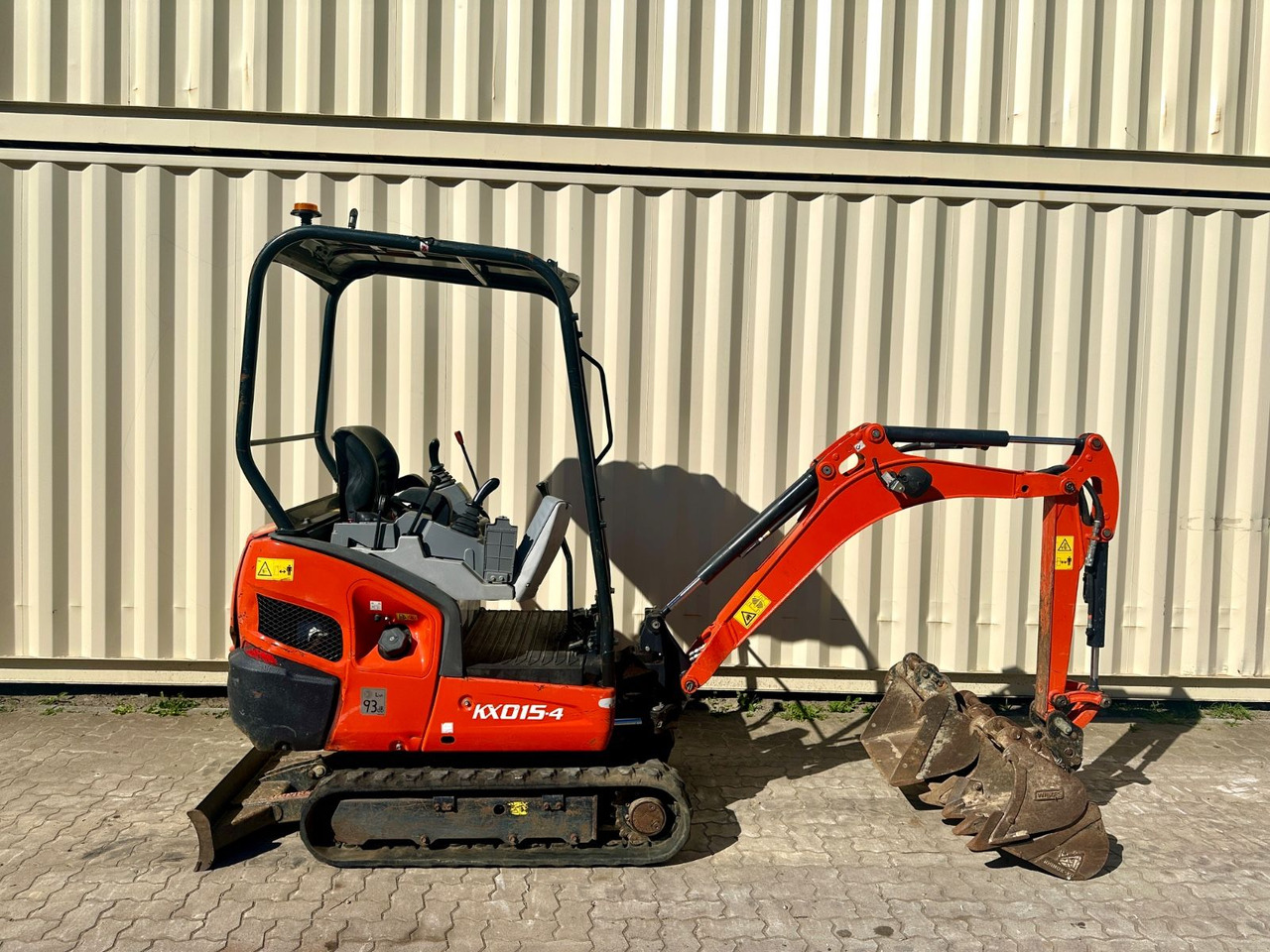 Kubota KX015-4 / 1.077 H / 4 x Löffel - Miniexcavadora: foto 5 Kubota KX015-4 / 1.077 H / 4 x Löffel - Miniexcavadora: foto 5