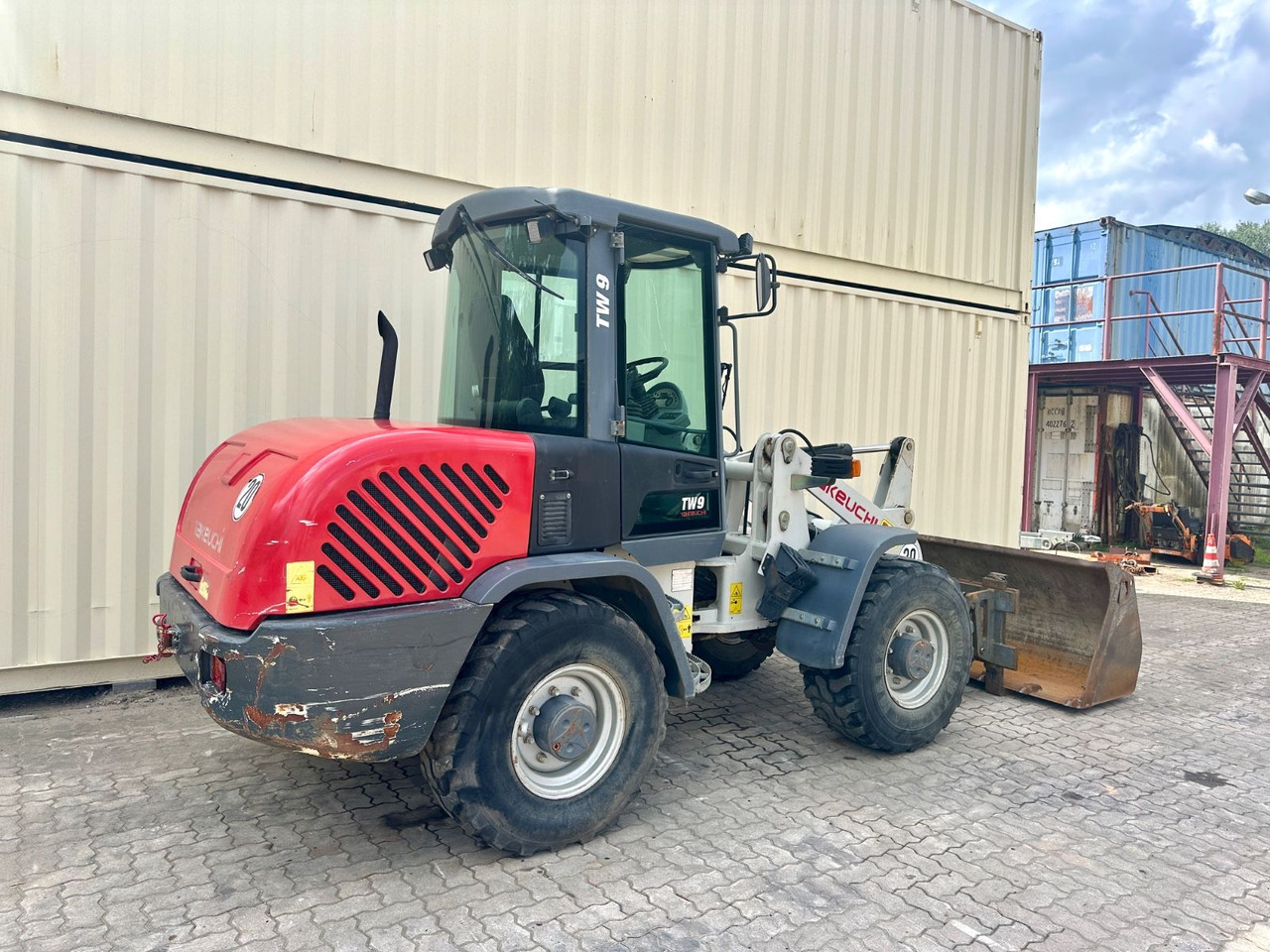 Takeuchi TW9 /4.800 KG /Deutsche Maschine /Gabel+Schaufel - Cargadora de ruedas: foto 5 Takeuchi TW9 /4.800 KG /Deutsche Maschine /Gabel+Schaufel - Cargadora de ruedas: foto 5