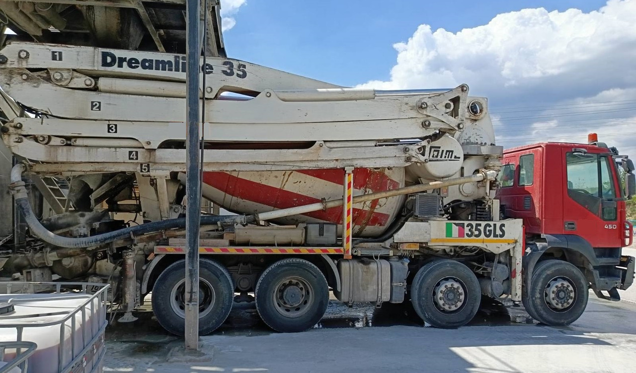 IVECO TRAKKER 450 COIME 35 - Camión bomba de hormigón: foto 4 IVECO TRAKKER 450 COIME 35 - Camión bomba de hormigón: foto 4