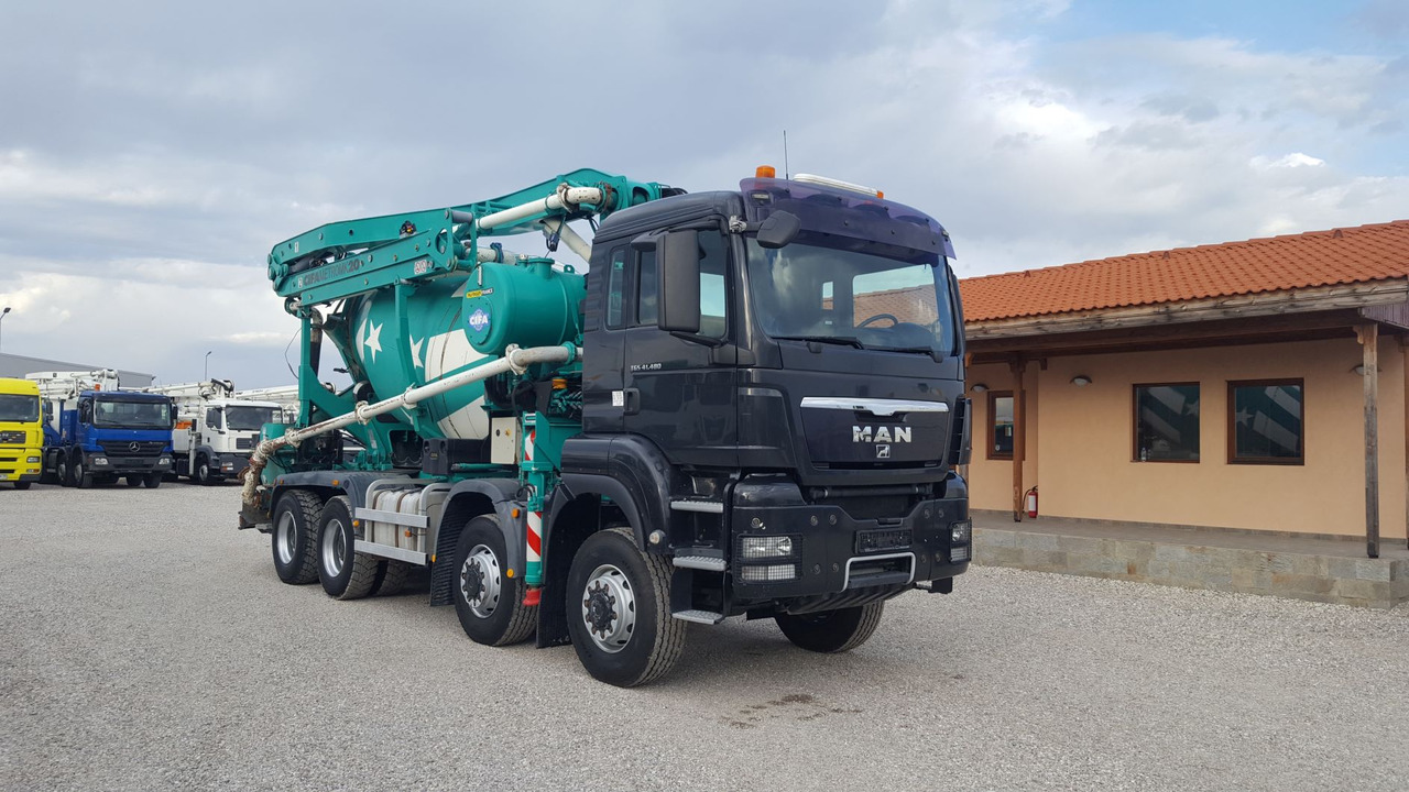 MAN TGS 41.480 CIFA MK20M 8X6 - Camión hormigonera con bomba: foto 1 MAN TGS 41.480 CIFA MK20M 8X6 - Camión hormigonera con bomba: foto 1
