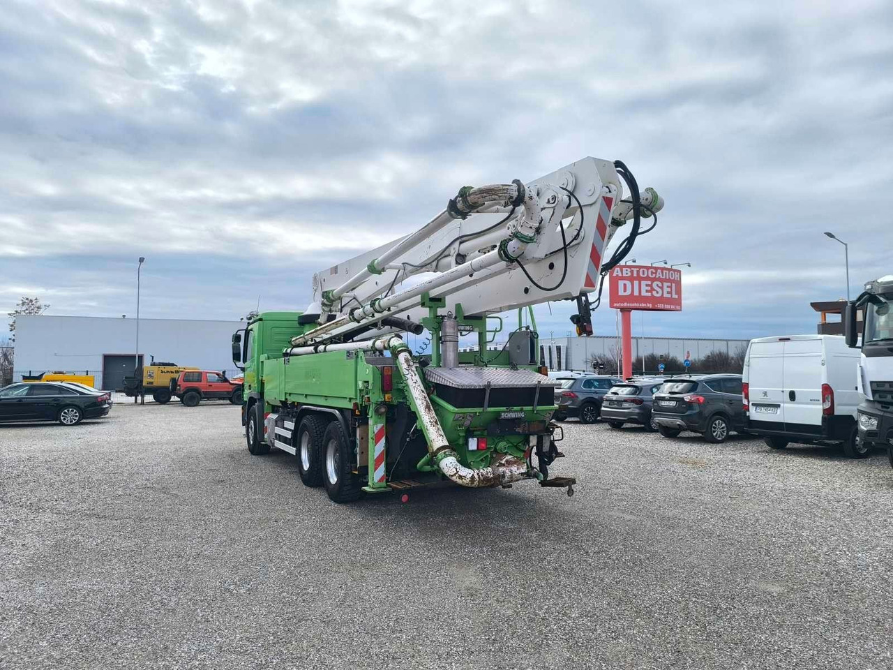 Mercedes-Benz ACTROS 2641 SCHWING S34 X-P NUR 27000KM. - Camión bomba de hormigón: foto 5 Mercedes-Benz ACTROS 2641 SCHWING S34 X-P NUR 27000KM. - Camión bomba de hormigón: foto 5
