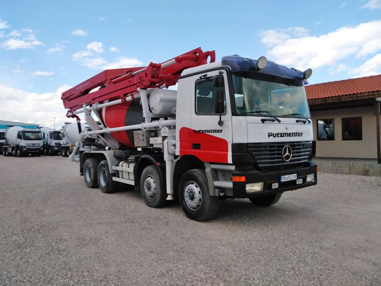 Mercedes-Benz ACTROS 3240 Putzmeister 26.67S - Camión bomba de hormigón: foto 1 Mercedes-Benz ACTROS 3240 Putzmeister 26.67S - Camión bomba de hormigón: foto 1