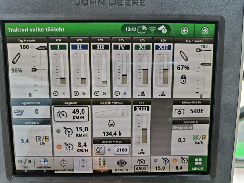 Tractor John Deere 6R 155 Autopower: foto 14