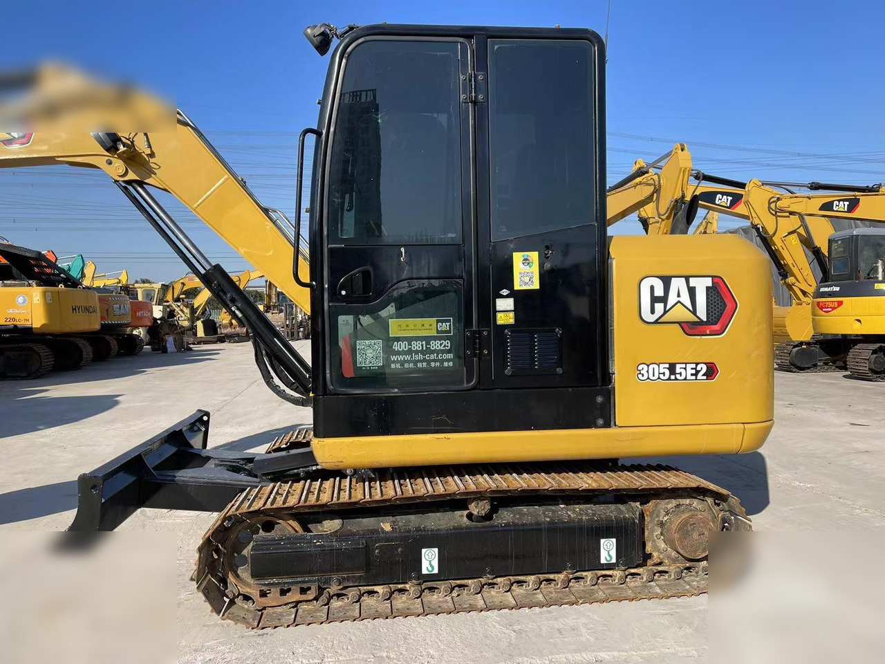 CATERPILLAR 305.5E2 - Miniexcavadora: foto 1 CATERPILLAR 305.5E2 - Miniexcavadora: foto 1