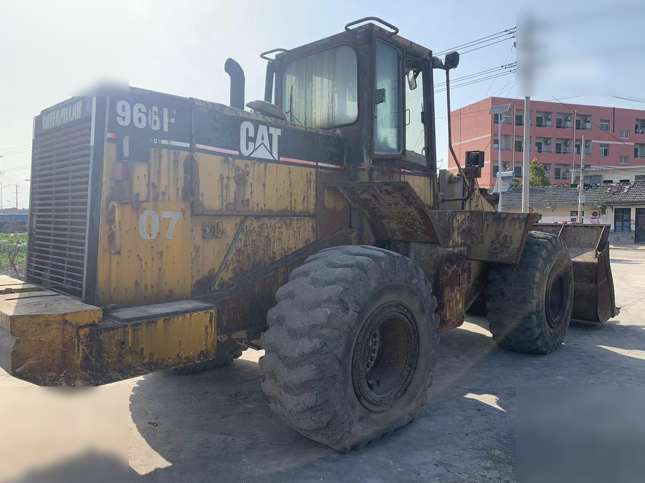 CATERPILLAR 966F - Cargadora de ruedas: foto 5 CATERPILLAR 966F - Cargadora de ruedas: foto 5