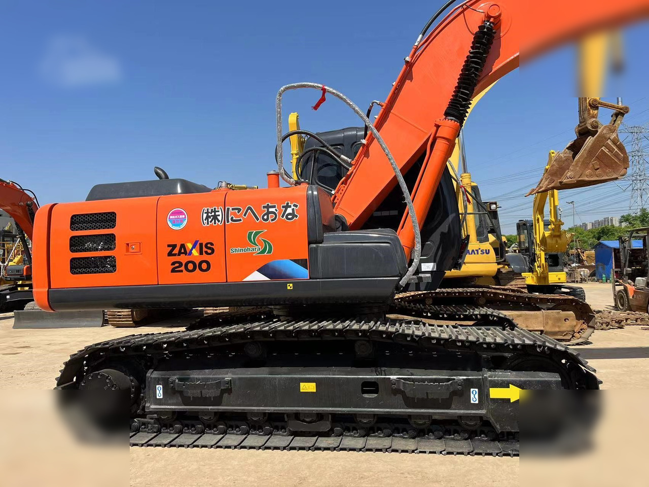 HITACHI ZX200-3G - Excavadora de cadenas: foto 4 HITACHI ZX200-3G - Excavadora de cadenas: foto 4