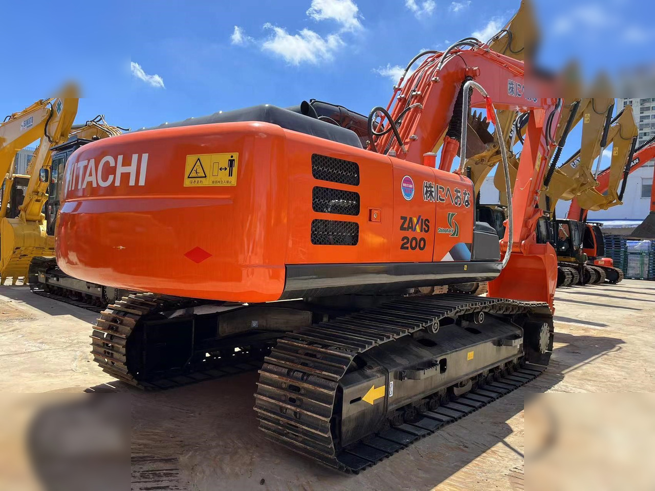 HITACHI ZX200-3G - Excavadora de cadenas: foto 2 HITACHI ZX200-3G - Excavadora de cadenas: foto 2