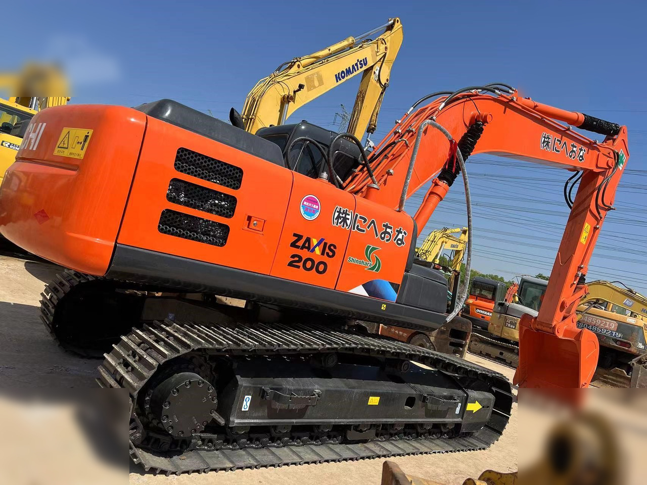 HITACHI ZX200-3G - Excavadora de cadenas: foto 4 HITACHI ZX200-3G - Excavadora de cadenas: foto 4