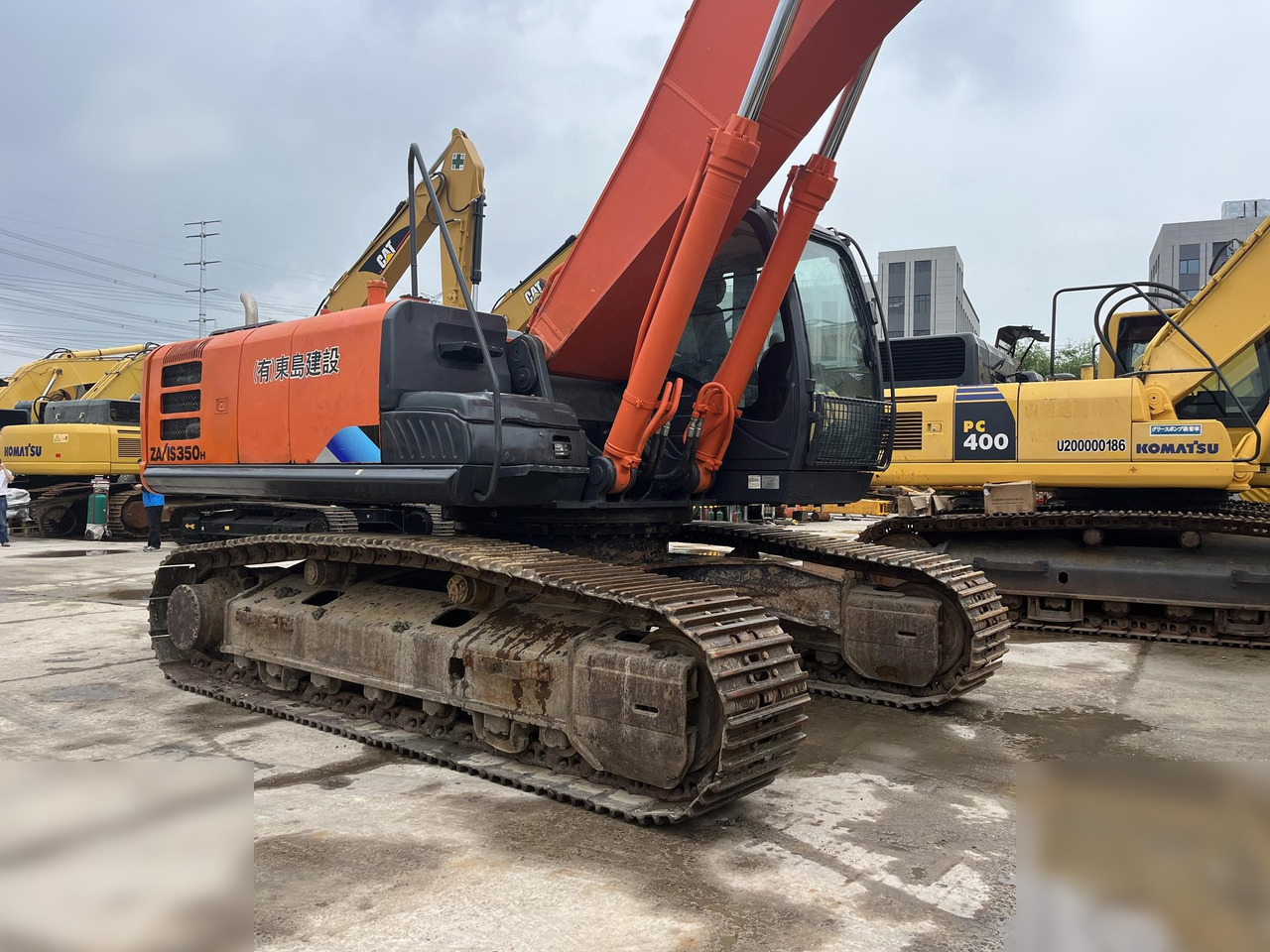 HITACHI ZX350H-5G - Excavadora de cadenas: foto 5 HITACHI ZX350H-5G - Excavadora de cadenas: foto 5