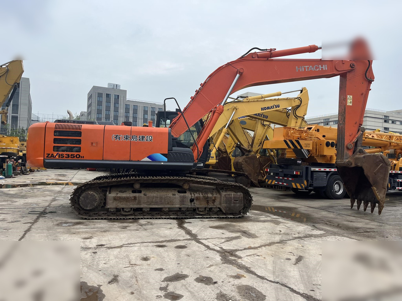 HITACHI ZX350H-5G - Excavadora de cadenas: foto 2 HITACHI ZX350H-5G - Excavadora de cadenas: foto 2