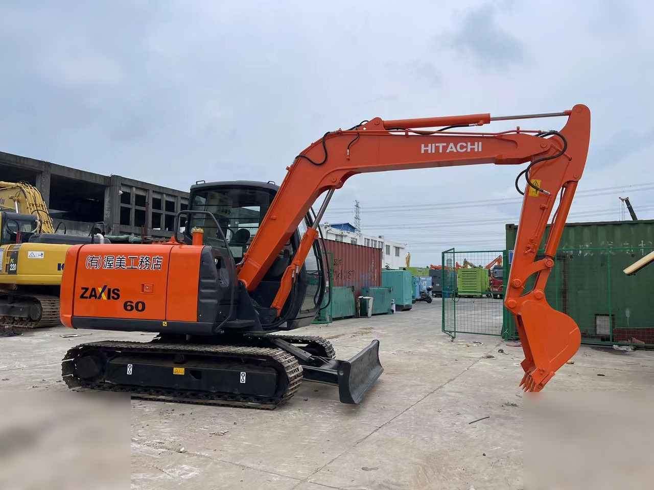 HITACHI ZX70 - Excavadora de cadenas: foto 1 HITACHI ZX70 - Excavadora de cadenas: foto 1