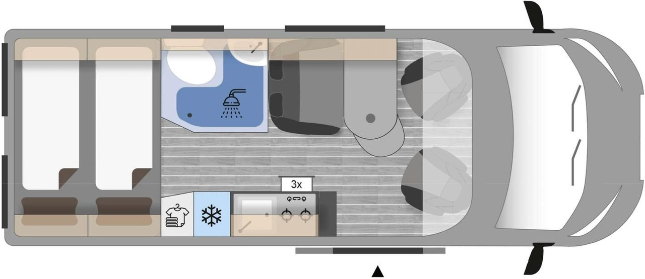 Clever Celebration 600 MJ24*AHK*MARKISE*ACC*R-KAM*RADIO - Cámper: foto 3 Clever Celebration 600 MJ24*AHK*MARKISE*ACC*R-KAM*RADIO - Cámper: foto 3