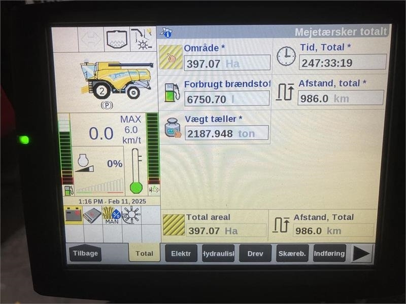 Cosechadora de granos New Holland CX 8.70 SLH: foto 8 Cosechadora de granos New Holland CX 8.70 SLH: foto 8