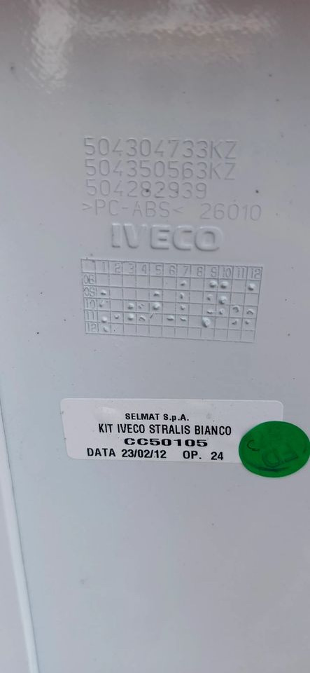 IVECO STRALIS OWIEWKI SPOILERY ZAKABINOWE NOWE - Aerodinámica/ Spoiler para Camión: foto 2 IVECO STRALIS OWIEWKI SPOILERY ZAKABINOWE NOWE - Aerodinámica/ Spoiler para Camión: foto 2