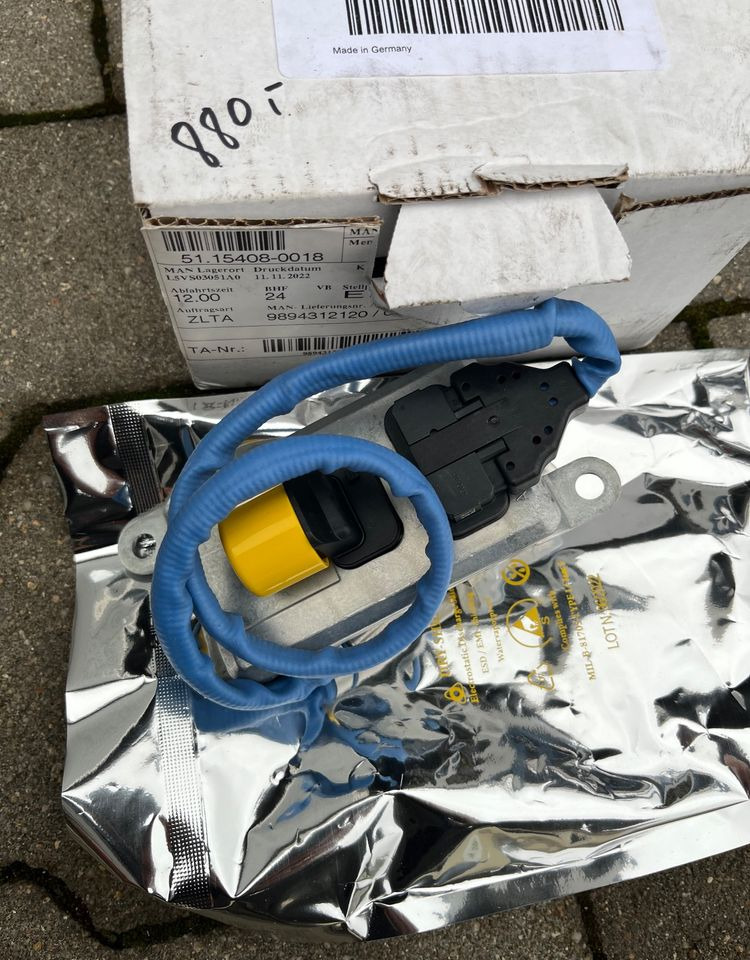 NOWY czujnik NOX MAN TGX TGS euro 6 sensor - Sistema de escape para Camión: foto 3 NOWY czujnik NOX MAN TGX TGS euro 6 sensor - Sistema de escape para Camión: foto 3