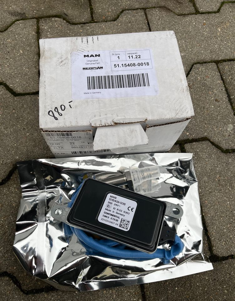 NOWY czujnik NOX MAN TGX TGS euro 6 sensor - Sistema de escape para Camión: foto 1 NOWY czujnik NOX MAN TGX TGS euro 6 sensor - Sistema de escape para Camión: foto 1