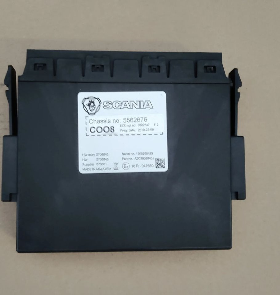 SCANIA R S KOORDYNATOR COO8 2706943 2706945 - Unidad de control para Camión: foto 1 SCANIA R S KOORDYNATOR COO8 2706943 2706945 - Unidad de control para Camión: foto 1