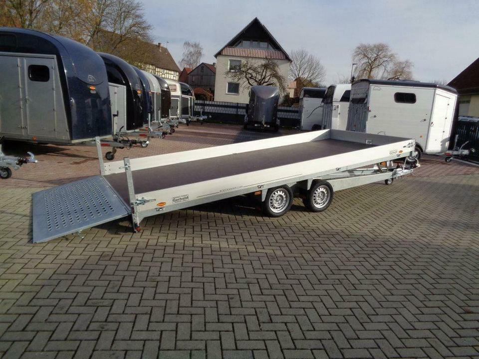 Böckmann PKW-Anhänger Universaltransporter kippbar 3,5t - Remolque plataforma/ Caja abierta: foto 1 Böckmann PKW-Anhänger Universaltransporter kippbar 3,5t - Remolque plataforma/ Caja abierta: foto 1