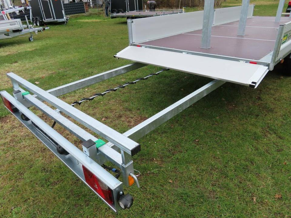 Langmaterialanhänger Unsinn LM 3554-14-2040 Deichsel ausziehbar - Remolque plataforma/ Caja abierta: foto 5 Langmaterialanhänger Unsinn LM 3554-14-2040 Deichsel ausziehbar - Remolque plataforma/ Caja abierta: foto 5