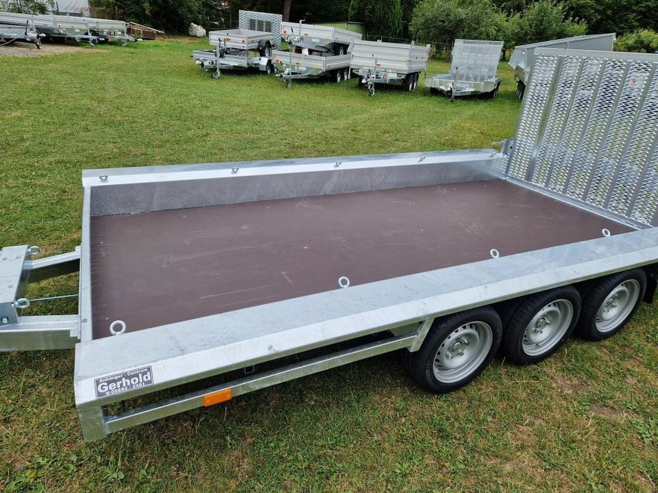 Tridem Maschinentransporter 3,5t, PKW-Anhänger 4,8 x 1,8m - Remolque porta maquinaria: foto 3 Tridem Maschinentransporter 3,5t, PKW-Anhänger 4,8 x 1,8m - Remolque porta maquinaria: foto 3