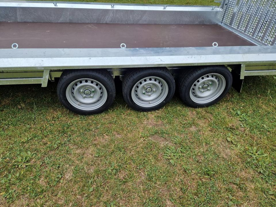 Tridem Maschinentransporter 3,5t, PKW-Anhänger 4,8 x 1,8m - Remolque porta maquinaria: foto 4 Tridem Maschinentransporter 3,5t, PKW-Anhänger 4,8 x 1,8m - Remolque porta maquinaria: foto 4