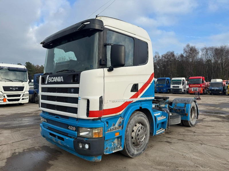 Scania 124 - 420 (MANUAL GEARBOX / BOITE MANUELLE / PTO / HYDRAULIC / PERFECT) - Cabeza tractora: foto 1 Scania 124 - 420 (MANUAL GEARBOX / BOITE MANUELLE / PTO / HYDRAULIC / PERFECT) - Cabeza tractora: foto 1