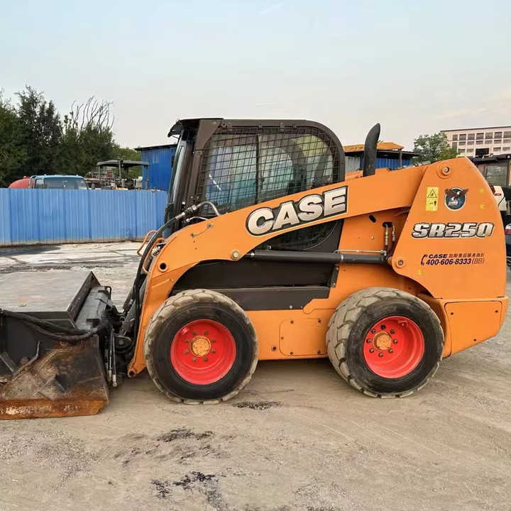 Hot-selling case Sr250 Skid Steer Loader with Low Working Hours and High Quality Used Case SR200 SR250 Skid Steer for Sale - Minicargadora: foto 1 Hot-selling case Sr250 Skid Steer Loader with Low Working Hours and High Quality Used Case SR200 SR250 Skid Steer for Sale - Minicargadora: foto 1
