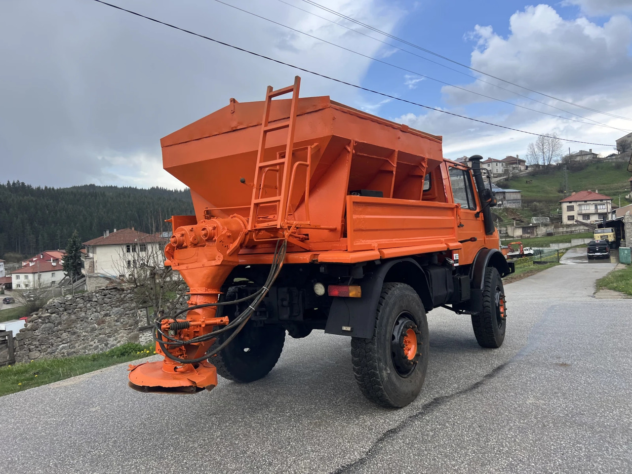 Leasing de  Mercedes-Benz UNIMOG U1500, 4х4, Самосвал Mercedes-Benz UNIMOG U1500, 4х4, Самосвал: foto 7