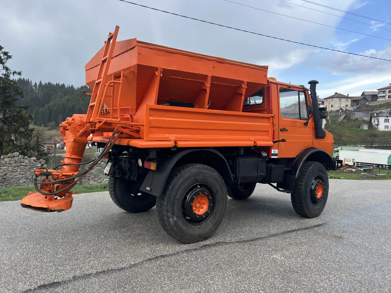 Leasing de  Mercedes-Benz UNIMOG U1500, 4х4, Самосвал Mercedes-Benz UNIMOG U1500, 4х4, Самосвал: foto 6