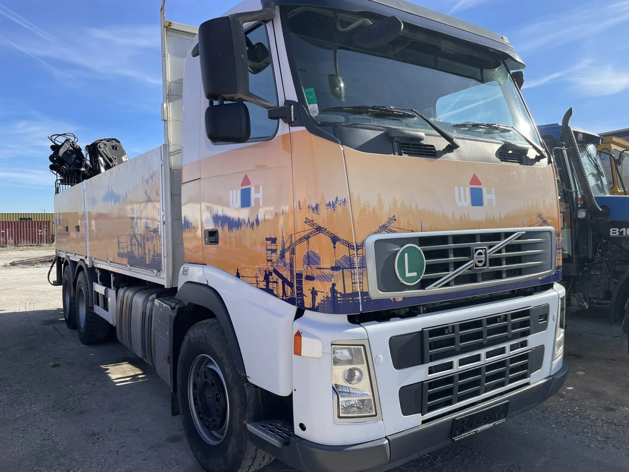 Volvo Fh 12 6х6, Кран, Нов внос - Camión caja abierta, Camión grúa: foto 4 Volvo Fh 12 6х6, Кран, Нов внос - Camión caja abierta, Camión grúa: foto 4