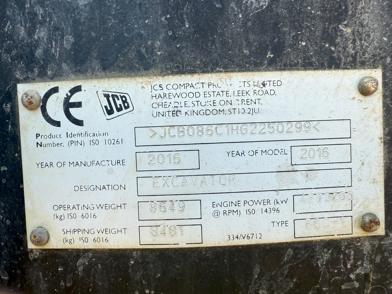 JCB 86C-1 - Excavadora: foto 5 JCB 86C-1 - Excavadora: foto 5