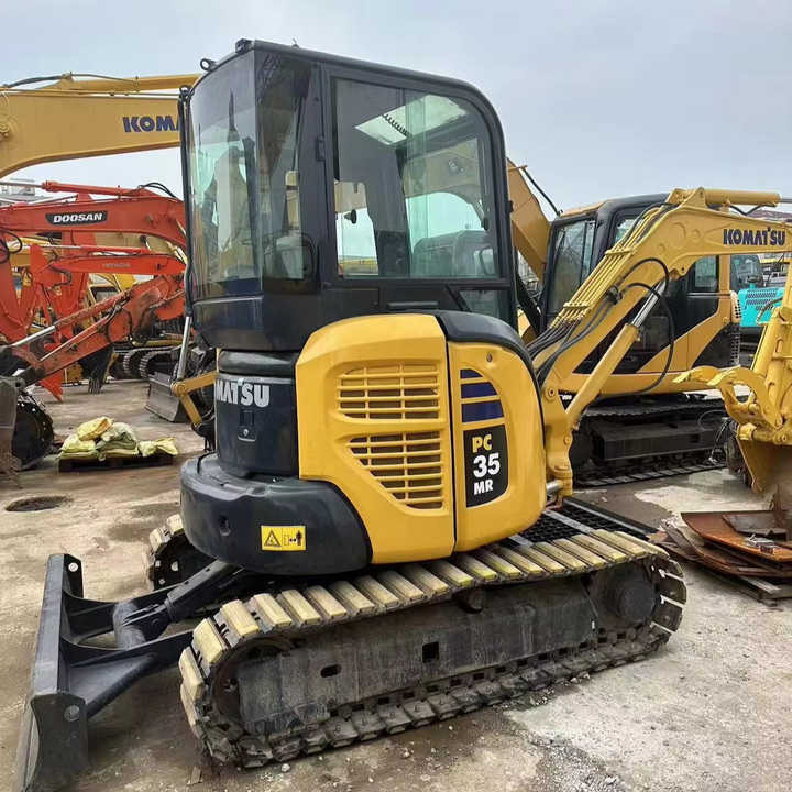 CE/EPA Certified! Komatsu Pc 35 Used Excavator komatsu Pc35 Mini 3 Ton Crawler Excavator with Rubber Track for Sale - Miniexcavadora: foto 1 CE/EPA Certified! Komatsu Pc 35 Used Excavator komatsu Pc35 Mini 3 Ton Crawler Excavator with Rubber Track for Sale - Miniexcavadora: foto 1
