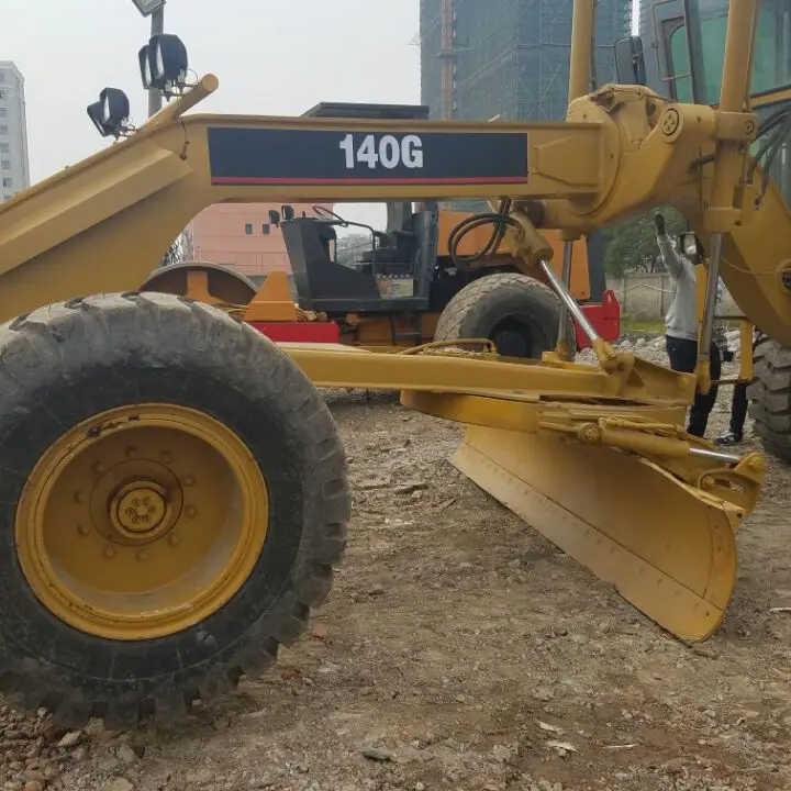 Used Caterpillar CAT 140G Land Road Motor Grader CAT140G CAT Used Grader Cheap Price - Grader: foto 2 Used Caterpillar CAT 140G Land Road Motor Grader CAT140G CAT Used Grader Cheap Price - Grader: foto 2