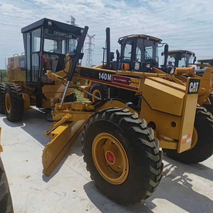 Used Japan Imported Caterpillar 140M Cat 140m Motor Grader with Good Quality and Low Price for Sale - Excavadora de cadenas: foto 1 Used Japan Imported Caterpillar 140M Cat 140m Motor Grader with Good Quality and Low Price for Sale - Excavadora de cadenas: foto 1