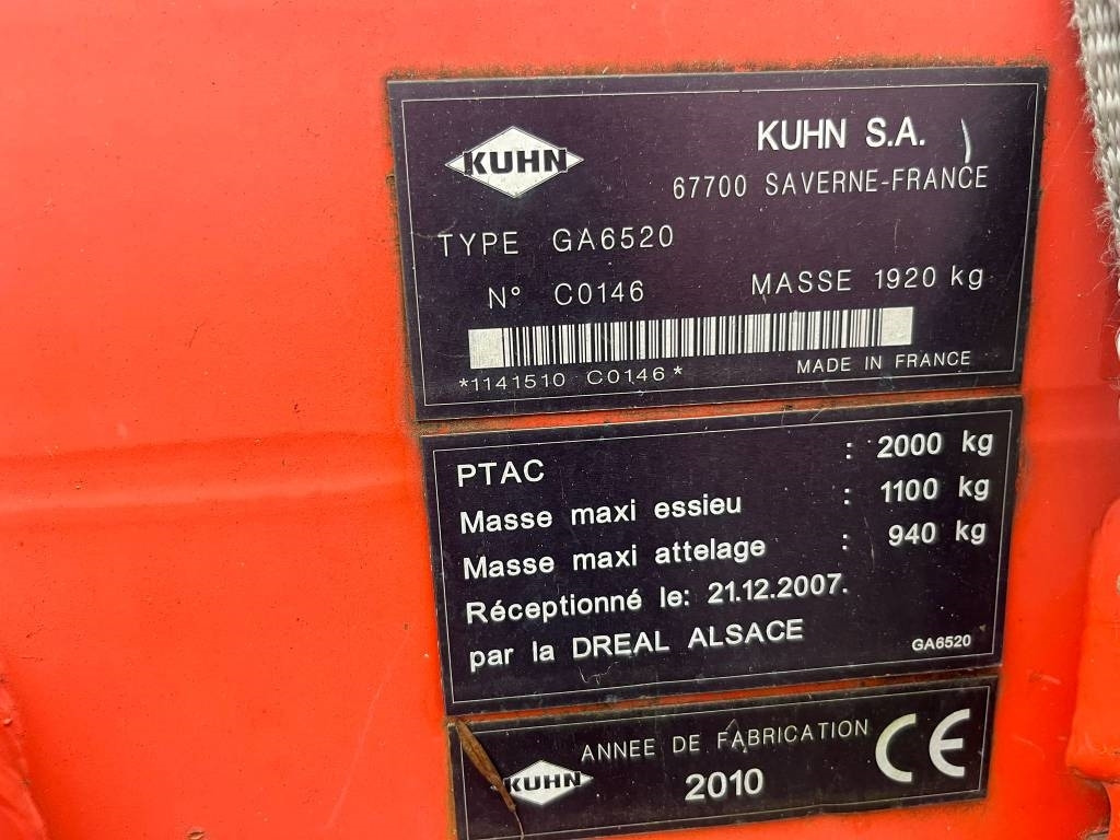 Kuhn 6520  - Henificadora: foto 2 Kuhn 6520  - Henificadora: foto 2