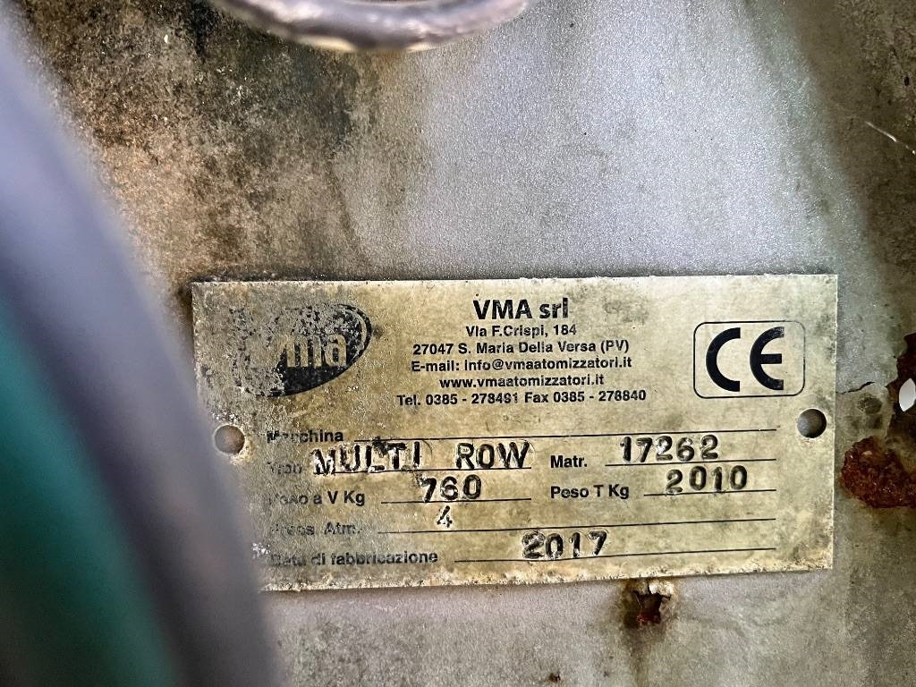 VMA MULTI ROW - Pulverizador arrastrado: foto 5 VMA MULTI ROW - Pulverizador arrastrado: foto 5