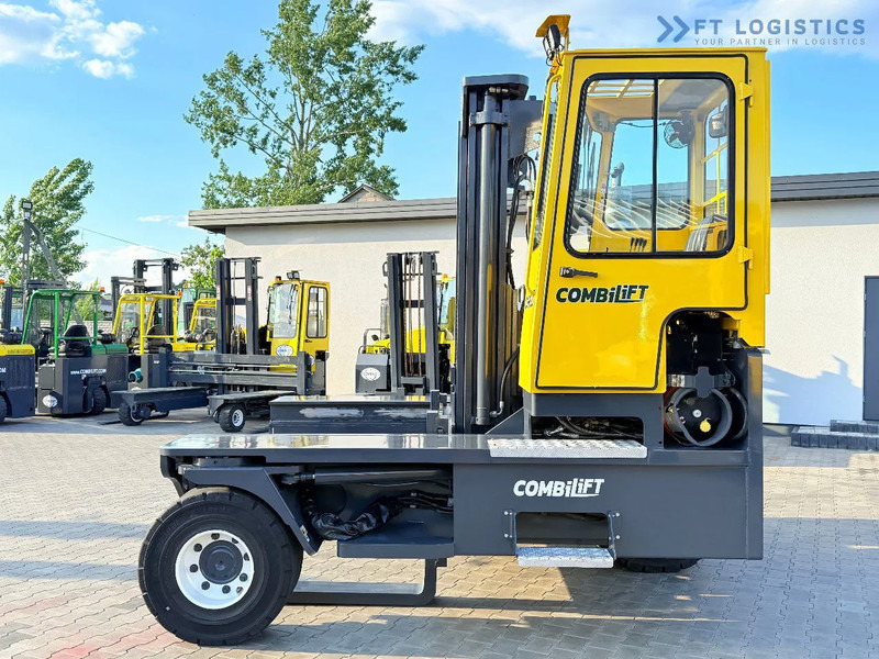 Carretilla de 4 vías Combilift C14000 / LPG GAS / DUPLEX 3600MM / FREE LIFT / FORK POSITIONER / 1500MM FORKS / LIKE NEW C14000 / LPG GAS / DUPLEX 3600MM / FREE: foto 9