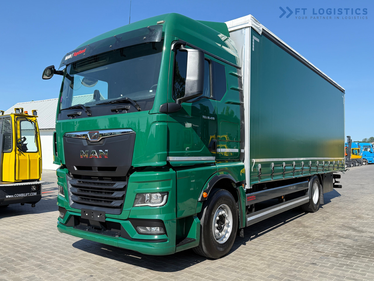 MAN TGX 18.470 / 19 PALLETS / NEW MODEL / RETARDER / EXCELLENT CONDITION - Camión lona: foto 1 MAN TGX 18.470 / 19 PALLETS / NEW MODEL / RETARDER / EXCELLENT CONDITION - Camión lona: foto 1
