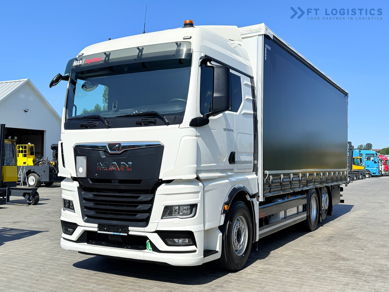 MAN TGX 26.470 / 19 Pallets / Steering Axle / 15 Ton Payload / Retarder / Excellent Condition - Camión lona: foto 4 MAN TGX 26.470 / 19 Pallets / Steering Axle / 15 Ton Payload / Retarder / Excellent Condition - Camión lona: foto 4