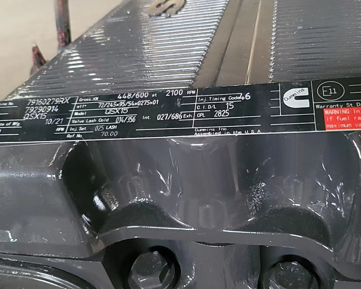 CUMMINS QSX15 - Motor para Excavadora: foto 2 CUMMINS QSX15 - Motor para Excavadora: foto 2